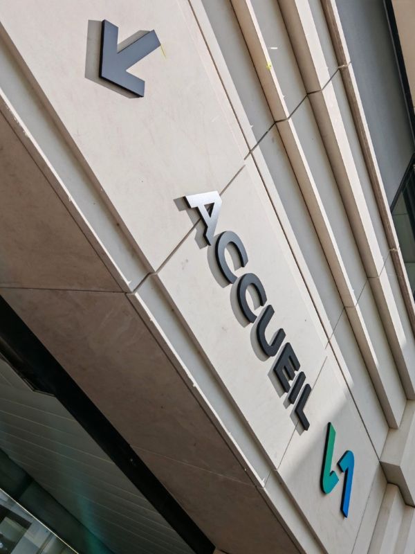 Signalétique d'accueil