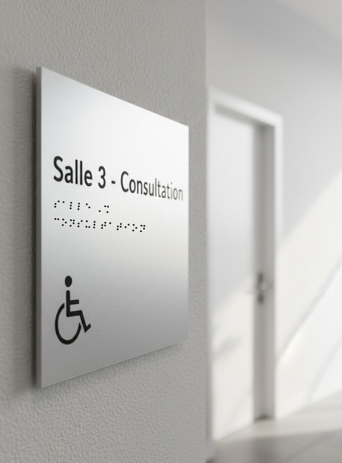 Signalétique braille